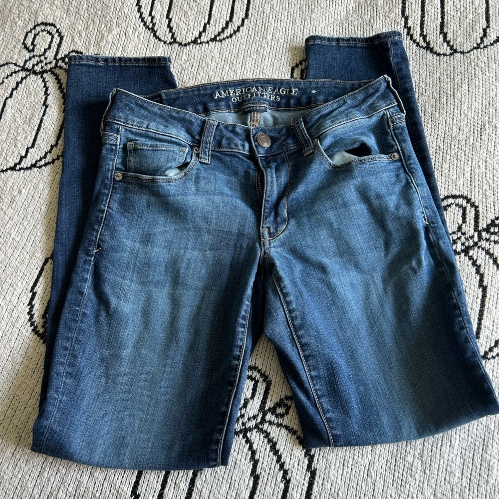 American eagle super stretch skinny jeans women’s